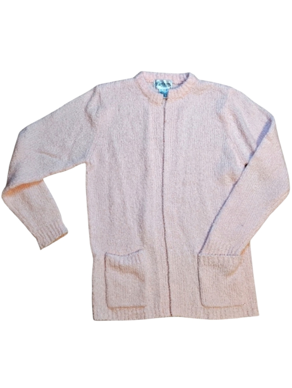 Partners by Mervyn's Vintage 80's 90's Light Pink Cardigan Sweater